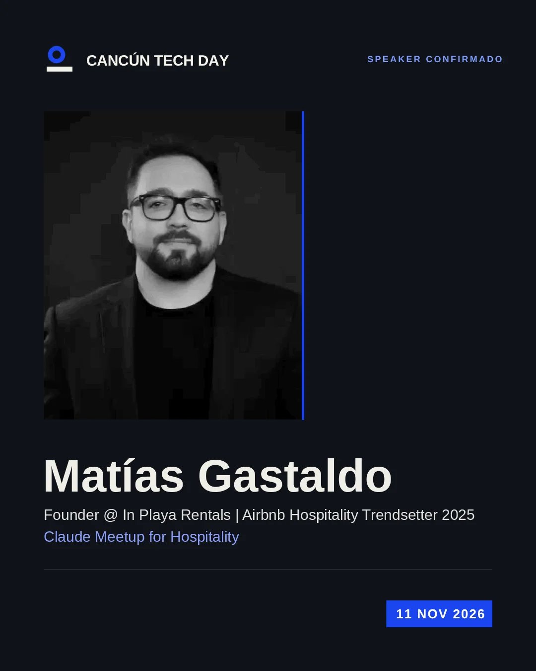 Matías Gastaldo, Founder @ In Playa Rentals